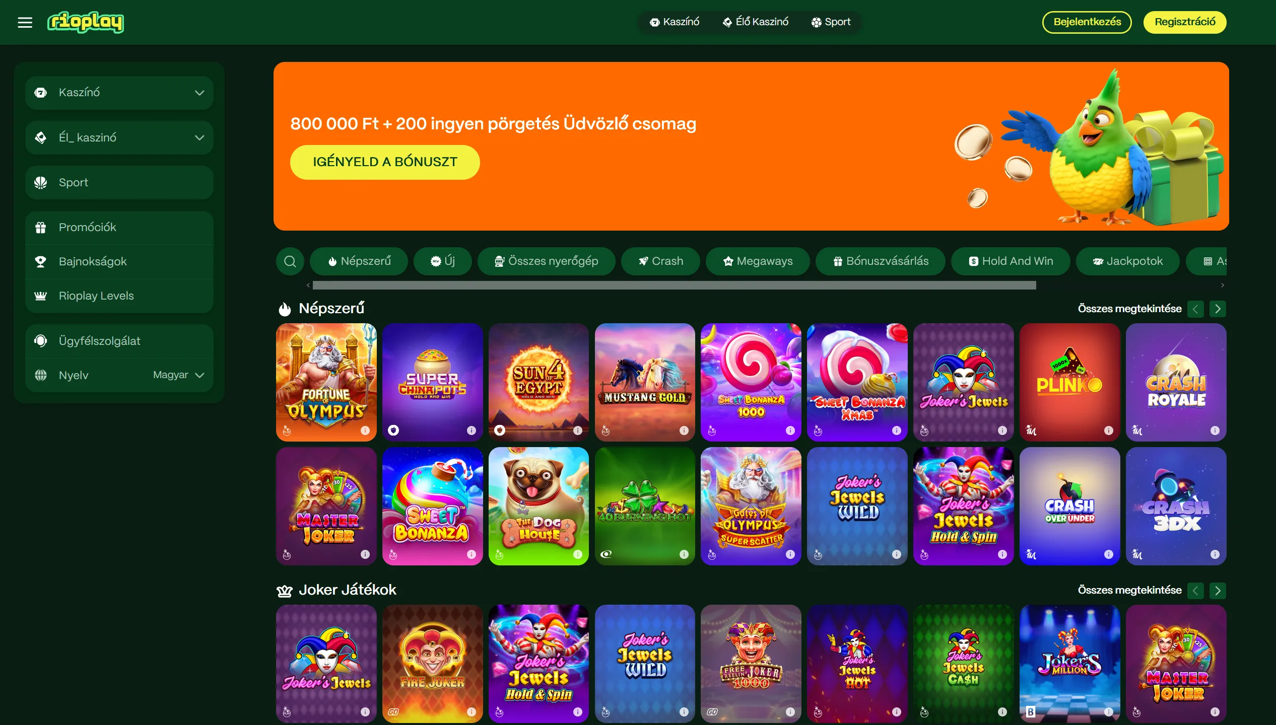 Legjobb nyerőgépek a külföldi kaszinókban