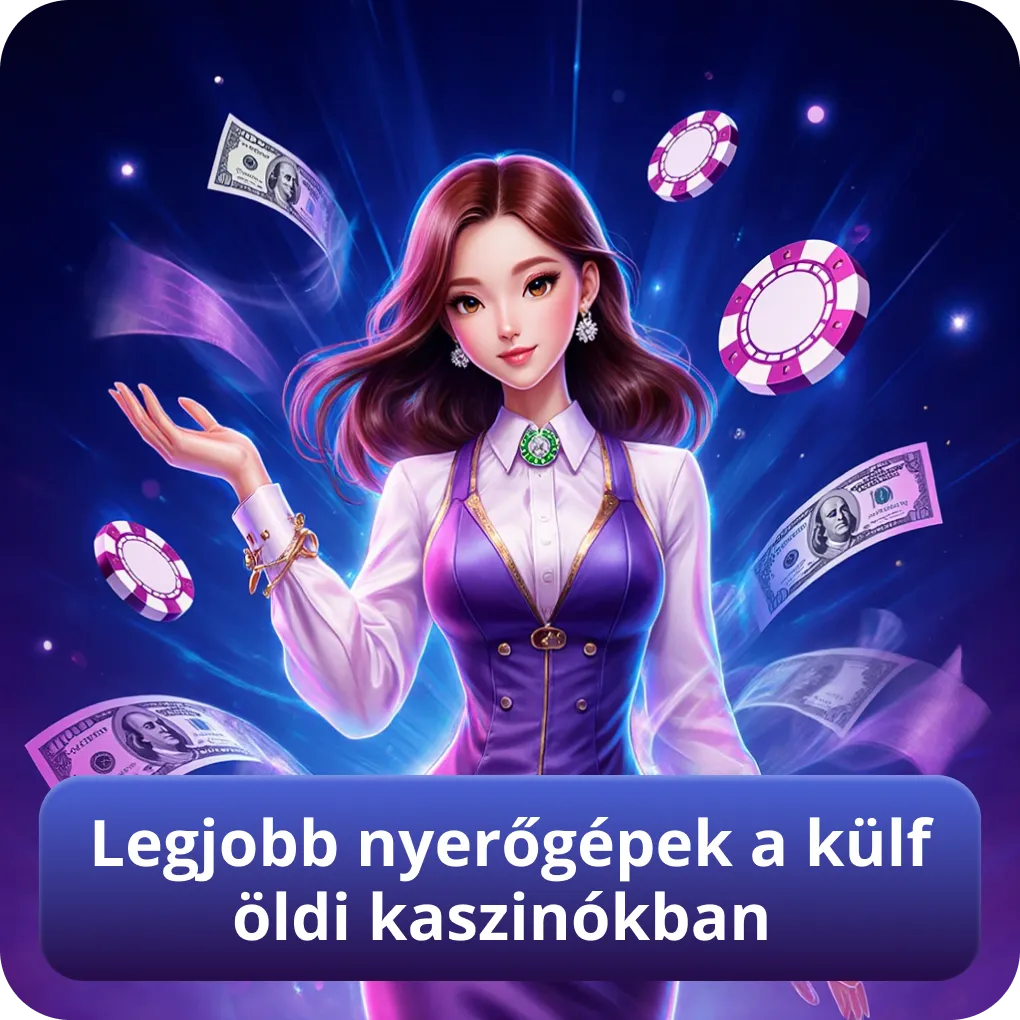 Legjobb nyerőgépek a külföldi kaszinókban