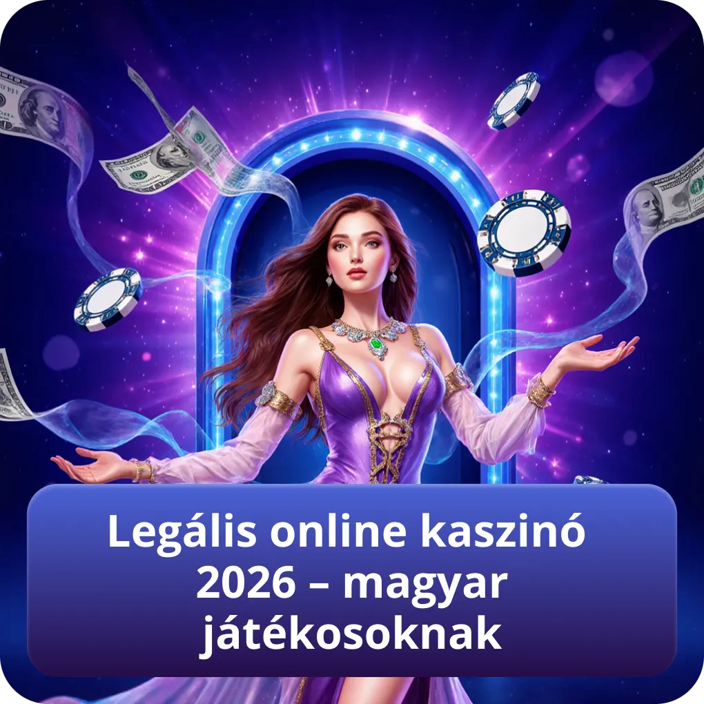 Legális online kaszinó 2026 – magyar játékosoknak